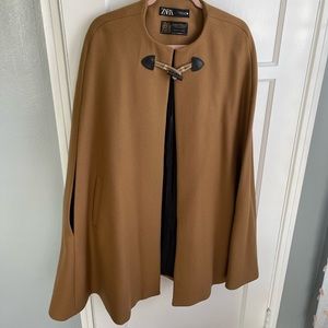 Wool cape from Zara
